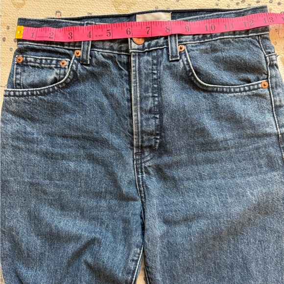 DOEN Mid-Rise Straight Leg Denim - Picture 6 of 10